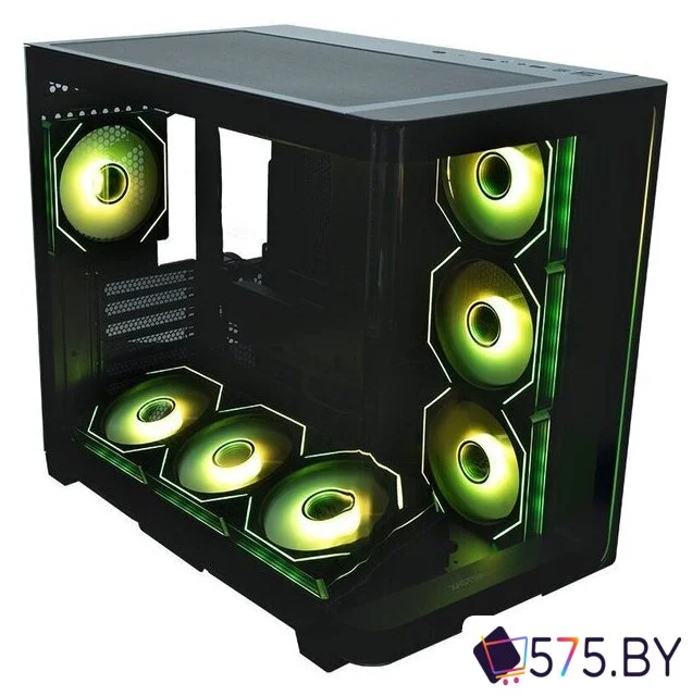 Корпус XASTRA QR600 7ARGB C10-UC (черный) в магазине 575.by