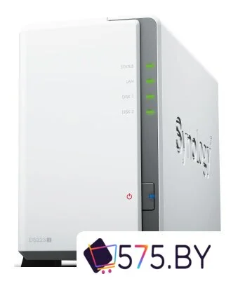 Сетевой накопитель Synology DiskStation DS223j в магазине 575.by