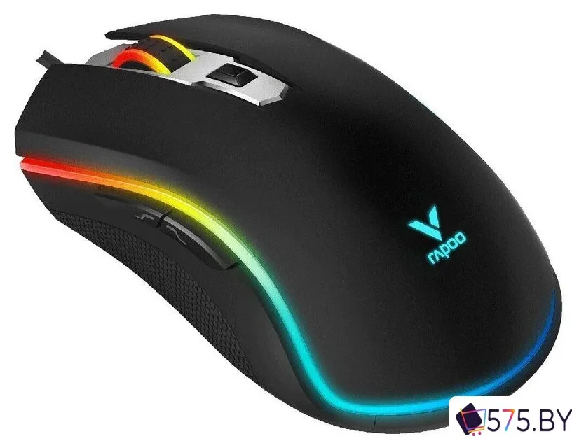 Игровая мышь Rapoo V25S 2022 (черный) в магазине 575.by