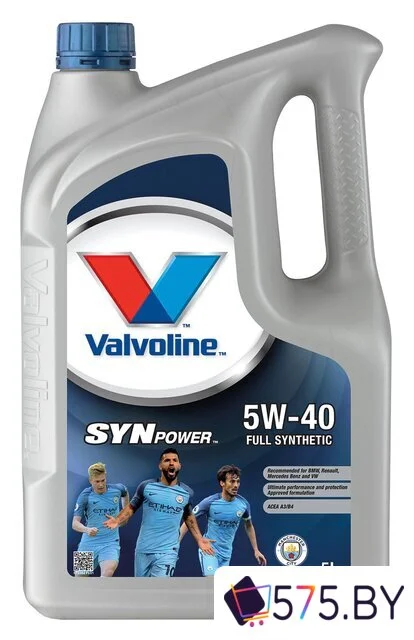 Моторное масло Valvoline SynPower 5W-40 5л в магазине 575.by