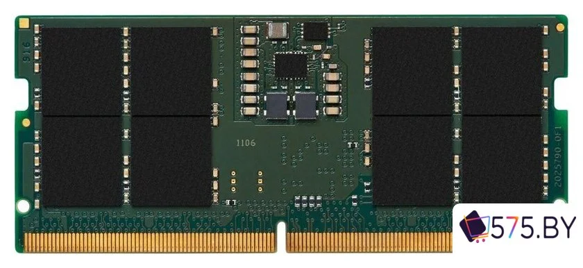 Оперативная память Kingston 32ГБ DDR5 SODIMM 6400 МГц KVR64V52BS8-32 в магазине 575.by