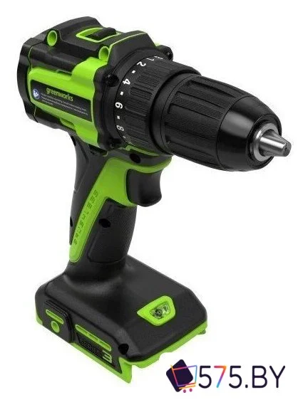 Дрель-шуруповерт Greenworks DD345 3708307 (без АКБ) в магазине 575.by