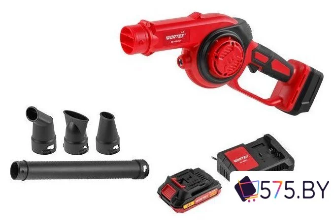 Ручная воздуходувка Wortex LX BB 1518-1 D ALL1 XLT SET 1334644 (с 1-им АКБ) в магазине 575.by