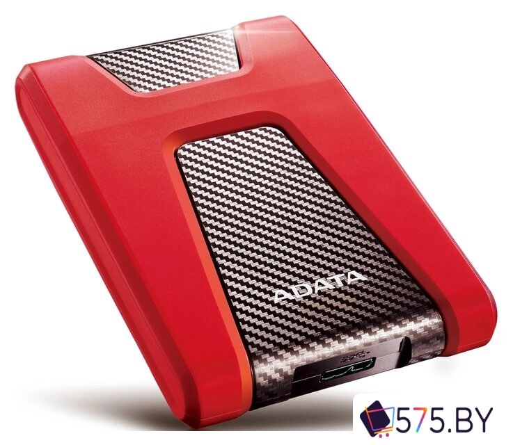 Внешний накопитель ADATA DashDrive Durable HD650 AHD650-1TU31-CRD 1TB (красный) в магазине 575.by