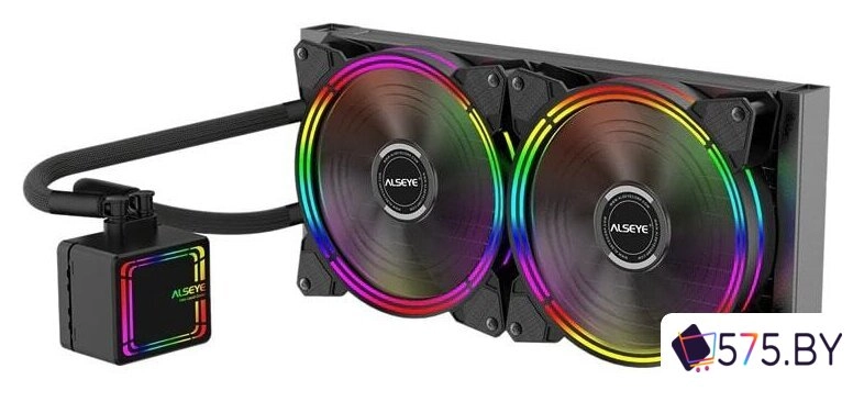 Система жидкостного охлаждения для процессора ALSEYE H280 в магазине 575.by