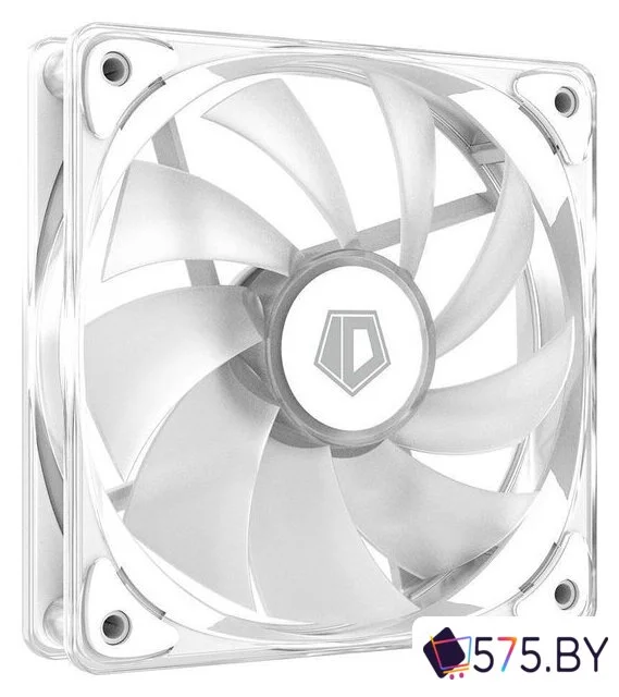 Вентилятор для корпуса ID-Cooling Crystal 120 White ARGB в магазине 575.by