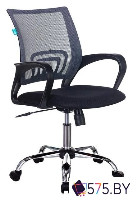 Офисное кресло Бюрократ CH-695NSL (темно-серый TW-04/черный TW-11/хром) в магазине 575.by
