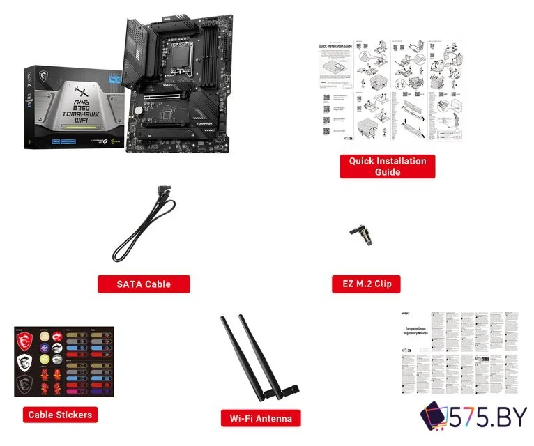 Материнская плата MSI MAG B760 Tomahawk WiFi в магазине 575.by