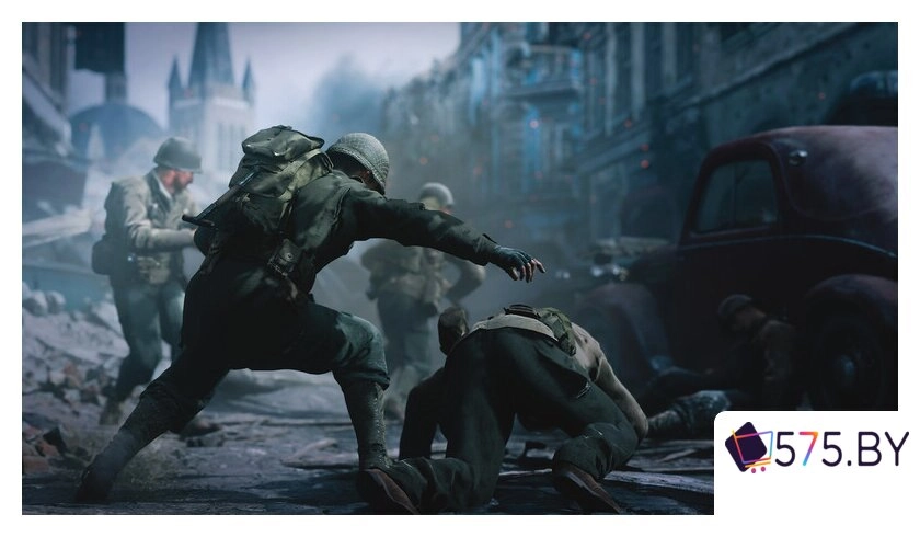 Игры для приставок PlayStation 4 Call of Duty: WWII (без русской озвучки) в магазине 575.by