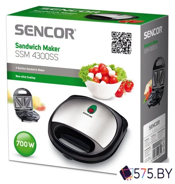 Сэндвичница Sencor SSM 4300SS в магазине 575.by