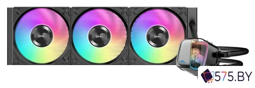 Система жидкостного охлаждения для процессора Sama L70 360 (черный) в магазине 575.by