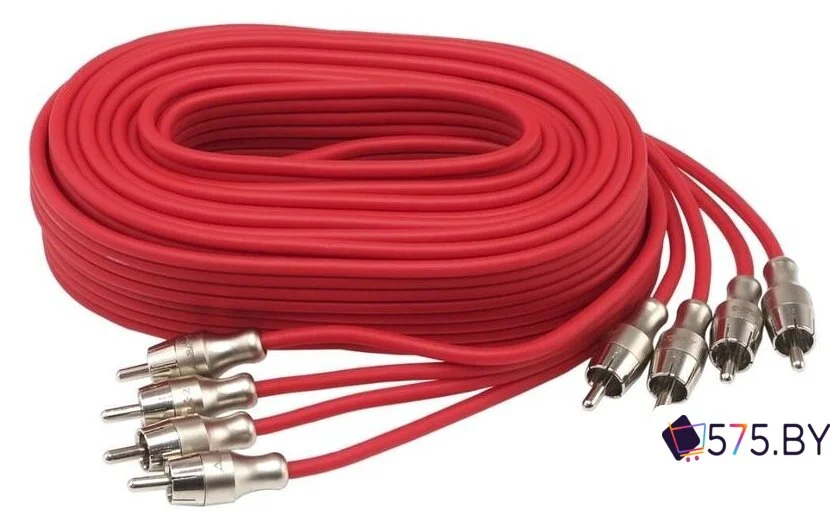 Кабель Aura RCA - RCA RCA-B45 SE (5 м, красный) в магазине 575.by