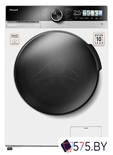 Стирально-сушильная машина Weissgauff WMD 45148 Color Touch Inverter Steam в магазине 575.by