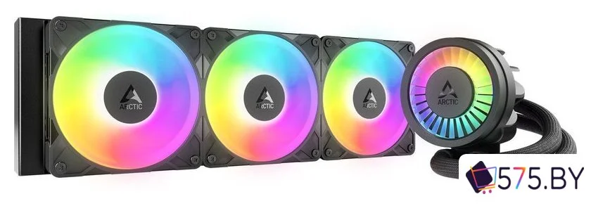 Система жидкостного охлаждения для процессора Arctic Liquid Freezer III Pro 360 A-RGB Black ACFRE00184A в магазине 575.by