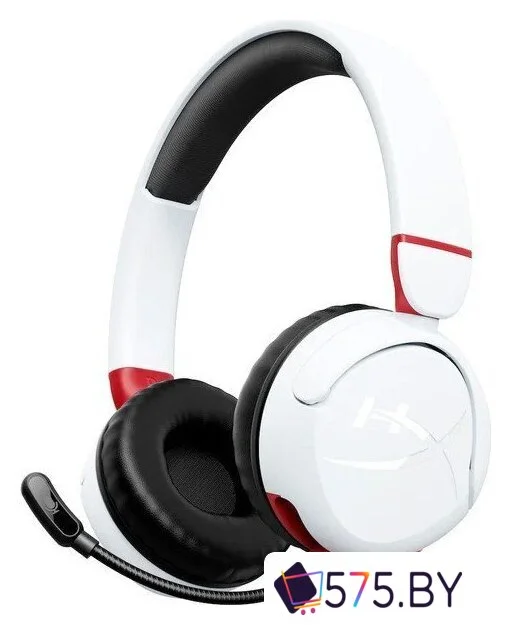 Наушники HyperX Cloud Mini Wireless (белый) в магазине 575.by