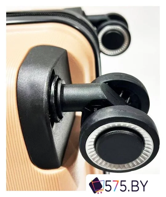 Чемодан-спиннер DoubleW YF-PP02 (M, розовый) в магазине 575.by