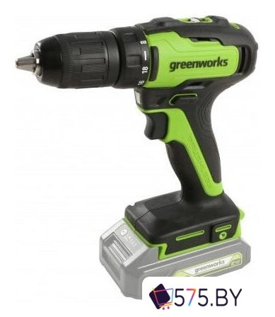 Дрель-шуруповерт Greenworks GD24DD35 3704007 (без АКБ) в магазине 575.by