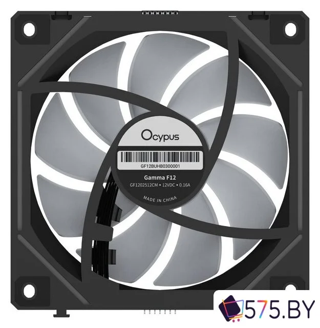 Комплект вентиляторов для корпуса Ocypus Gamma F12 Uni BK ARGB 3IN1 в магазине 575.by