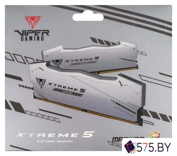 Оперативная память Patriot Viper Xtreme 5 2x16ГБ DDR5 6400 МГц PVXR532G64C32KM в магазине 575.by