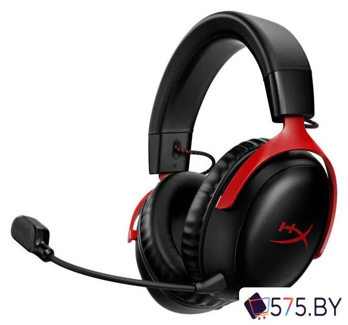Наушники HyperX Cloud III Wireless (черный/красный) в магазине 575.by
