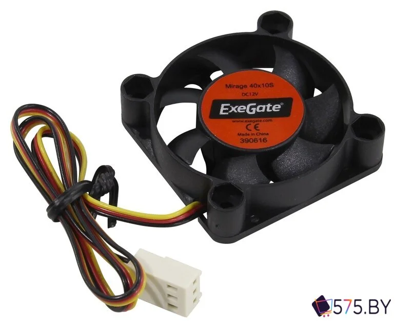 Вентилятор для корпуса ExeGate Mirage 40x10S EX166186RUS в магазине 575.by