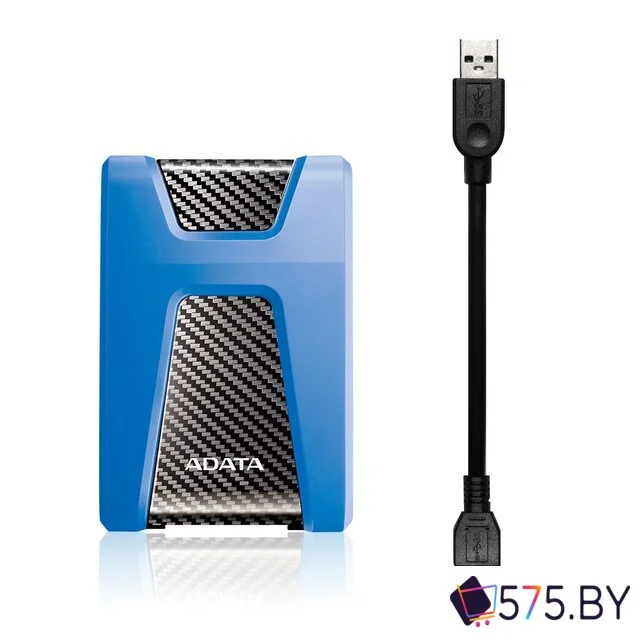 Внешний накопитель ADATA DashDrive Durable HD650 1TB (синий) в магазине 575.by