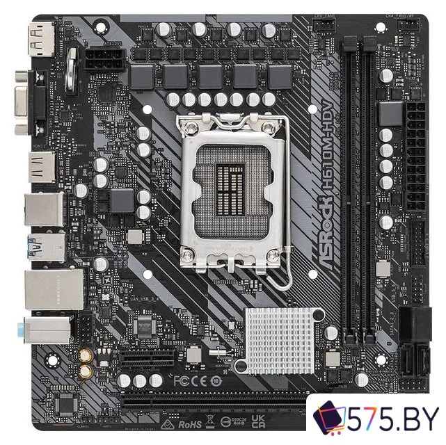 Материнская плата ASRock H610M-HDV в магазине 575.by
