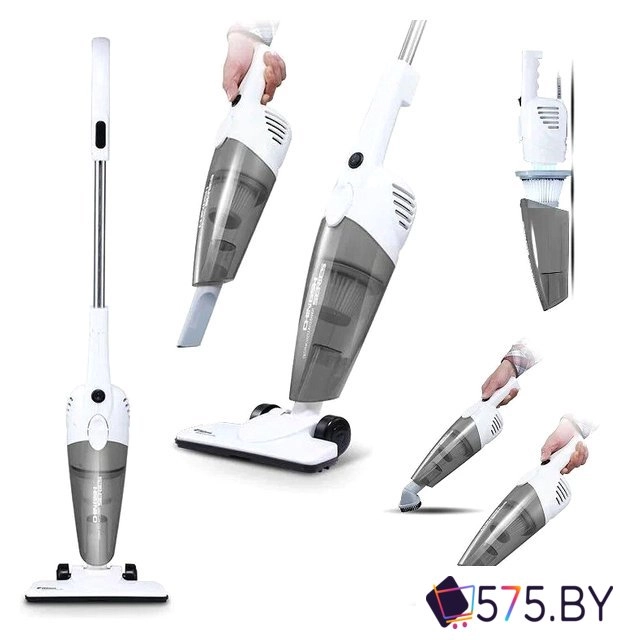 Пылесос Deerma DX118C (международная версия, белый/серый) в магазине 575.by