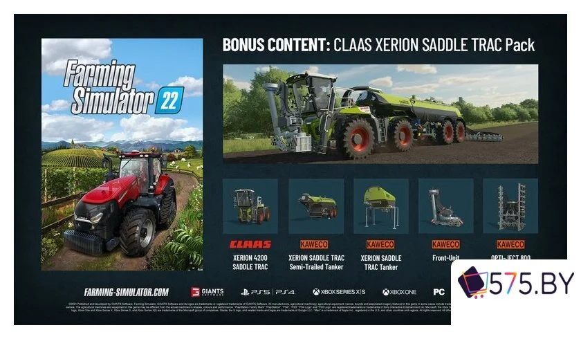 Игры для приставок PlayStation 5 Farming Simulator 2022 в магазине 575.by