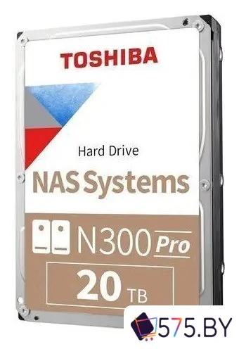 Жесткий диск Toshiba N300 Pro 20TB HDWG62AUZSVB в магазине 575.by