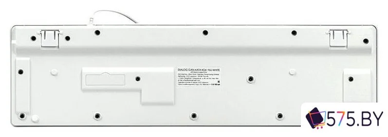 Клавиатура Dialog Gan-Kata KGK-16U (белый) в магазине 575.by