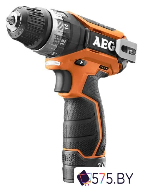 Дрель-шуруповерт AEG Powertools BS 12C2 LI-202C 4935447867 (с 2-мя АКБ) в магазине 575.by