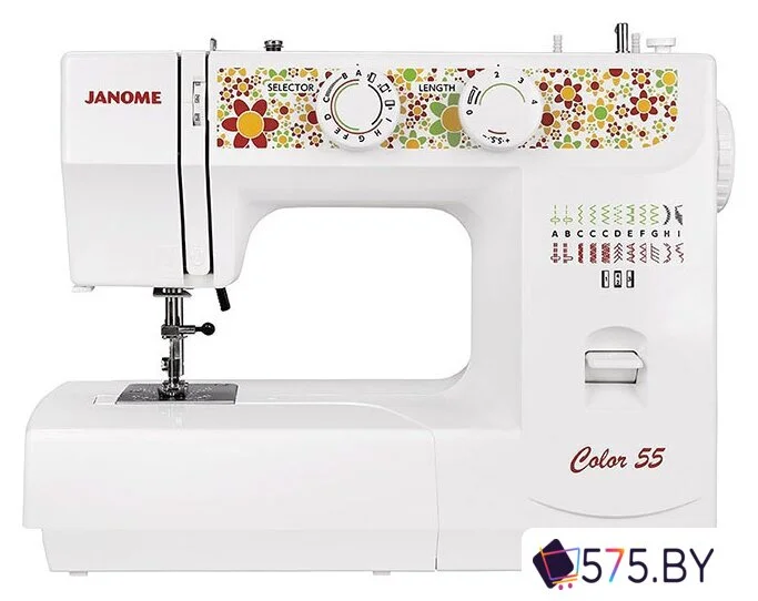 Электромеханическая швейная машина Janome Color 55 в магазине 575.by