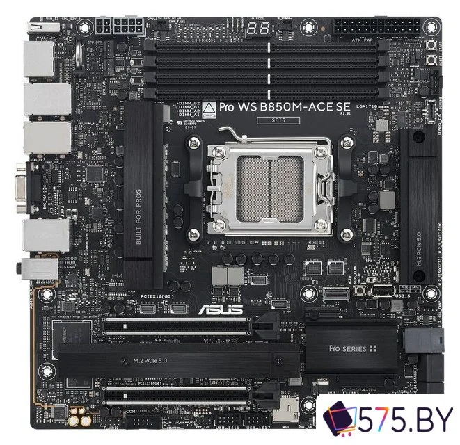Материнская плата ASUS Pro WS B850M-ACE SE в магазине 575.by