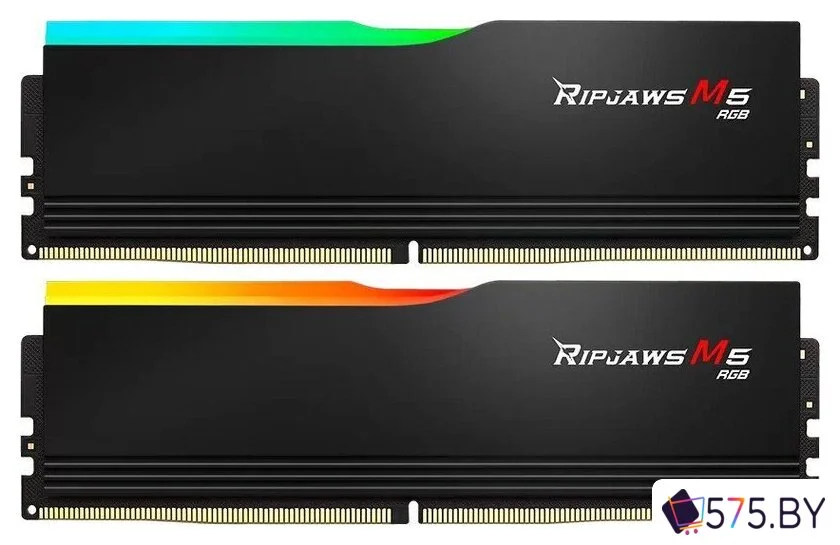 Оперативная память G.Skill Ripjaws M5 RGB 2x48ГБ DDR5 6000 МГц F5-6000J3036F48GX2-RM5RK в магазине 575.by