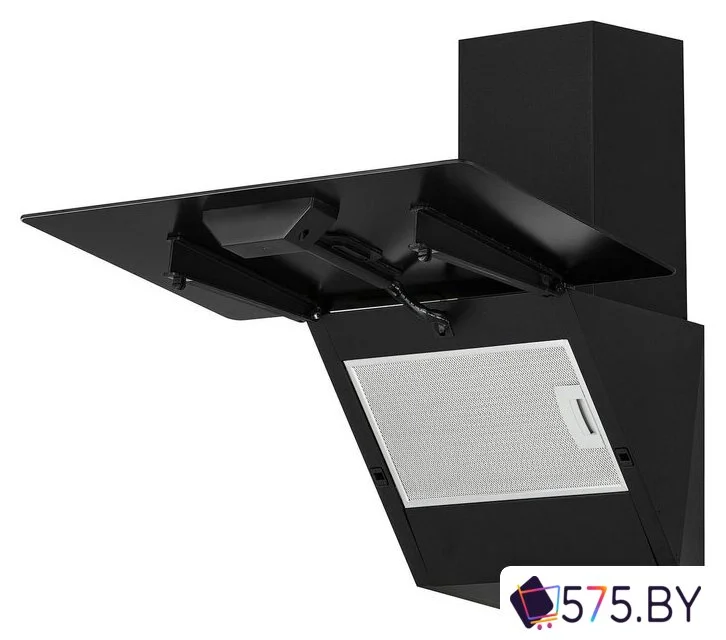 Кухонная вытяжка Krona Polly 600 Black PB V2 КА-00011807 в магазине 575.by
