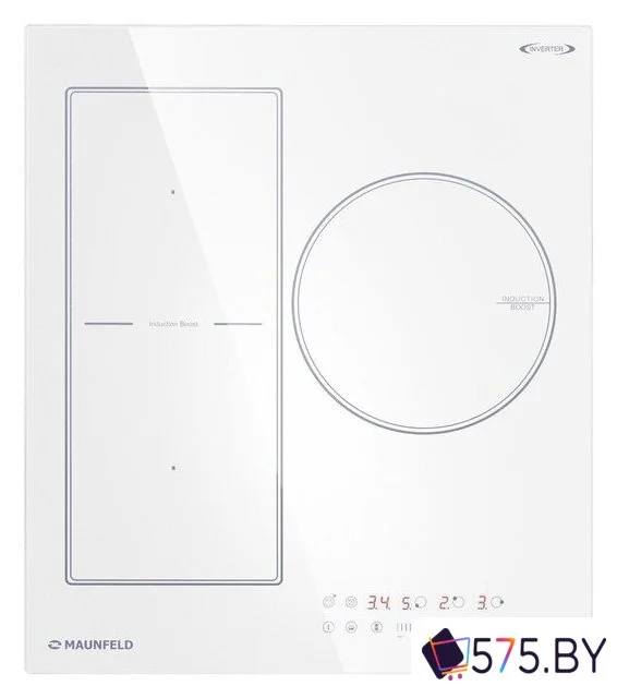 Варочная панель MAUNFELD CVI453SBWH Inverter в магазине 575.by