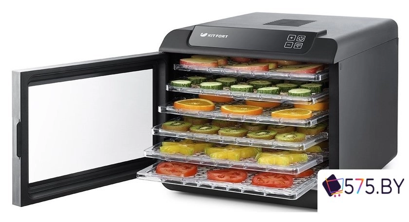 Сушилка для овощей и фруктов Kitfort KT-1905 в магазине 575.by