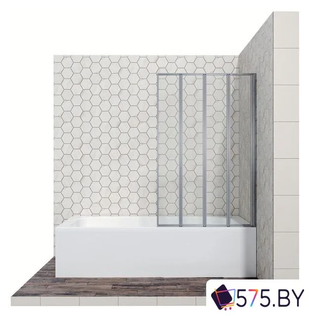Стеклянная шторка для ванны Ambassador Bath Screens 16041110R 90 в магазине 575.by