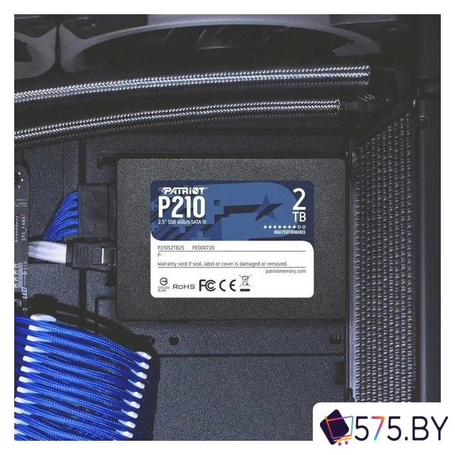 SSD Patriot P210 2TB P210S2TB25 в магазине 575.by
