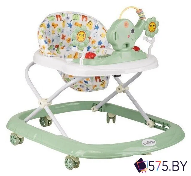 Ходунки Indigo Jumbo C (зеленый) в магазине 575.by