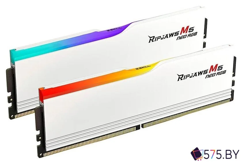 Оперативная память G.Skill Ripjaws M5 Neo RGB 2x16ГБ DDR5 6000 МГц F5-6000J3038F16GX2-RM5NRW в магазине 575.by