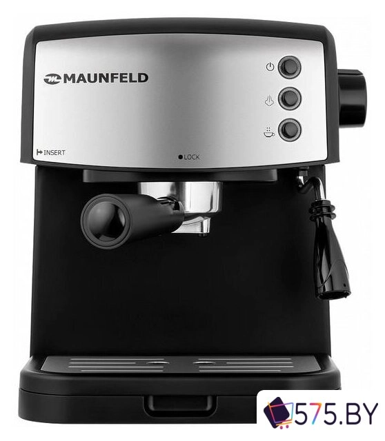 Рожковая кофеварка MAUNFELD MF-734BK в магазине 575.by