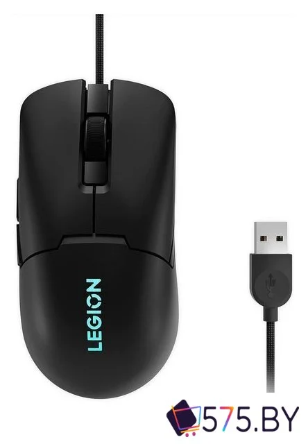 Игровая мышь Lenovo Legion M300s RGB (черный) в магазине 575.by
