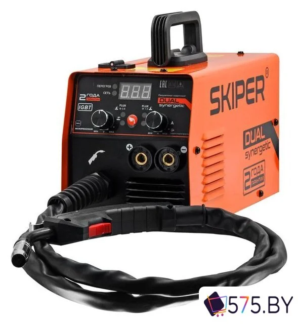 Сварочный инвертор Skiper FLUX/MMA-210D-11 в магазине 575.by