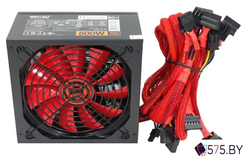 Блок питания Ginzzu PC800 в магазине 575.by