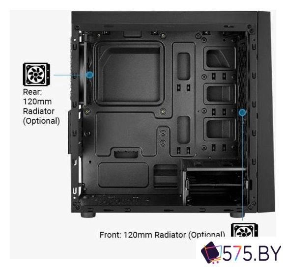 Корпус AeroCool Bolt Mini-G-BK-v1 в магазине 575.by
