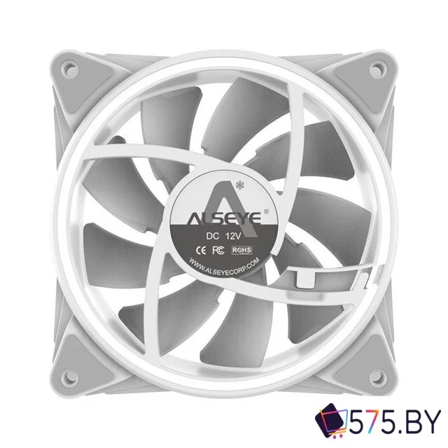 Вентилятор для корпуса ALSEYE Halo Pro (белый) в магазине 575.by