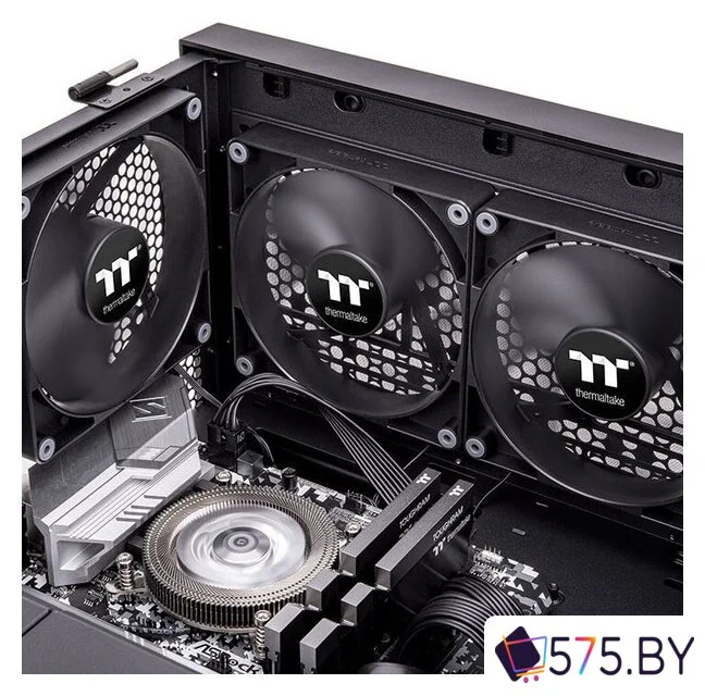 Комплект вентиляторов для корпуса Thermaltake CT120 2-Fan Pack CL-F147-PL12BL-A в магазине 575.by
