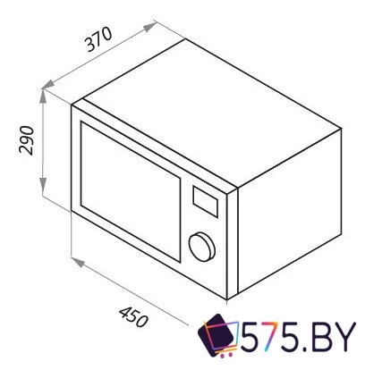 Микроволновая печь MAUNFELD JFSMO.20.5.GRIB в магазине 575.by
